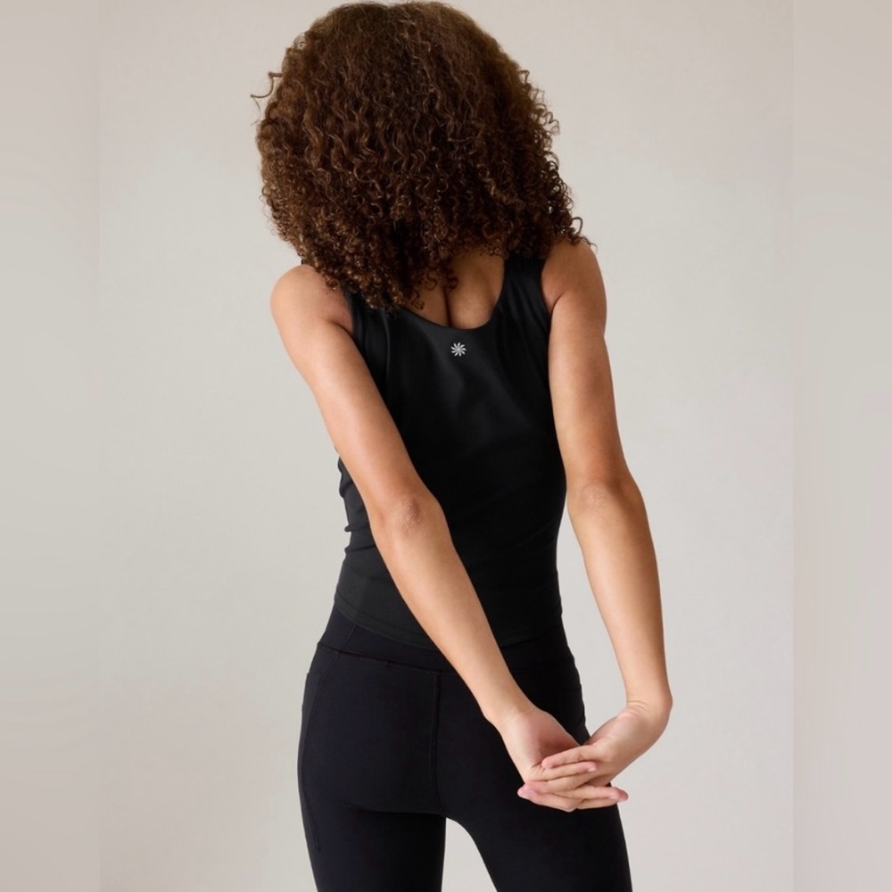 Athleta Girl Transcend Ruched Support Tank Top, Small 7 - Picture 3 of 14